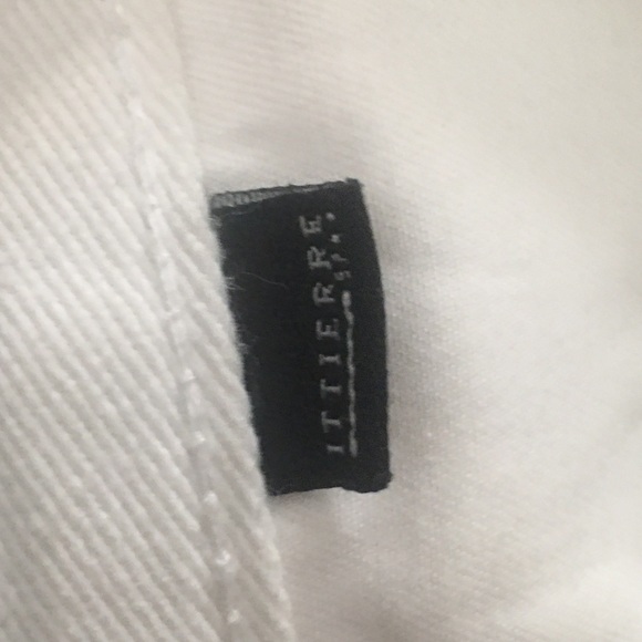 Versace White Jeans Signature high waist 27" hips 29" length 31-32 skinny - Picture 14 of 15